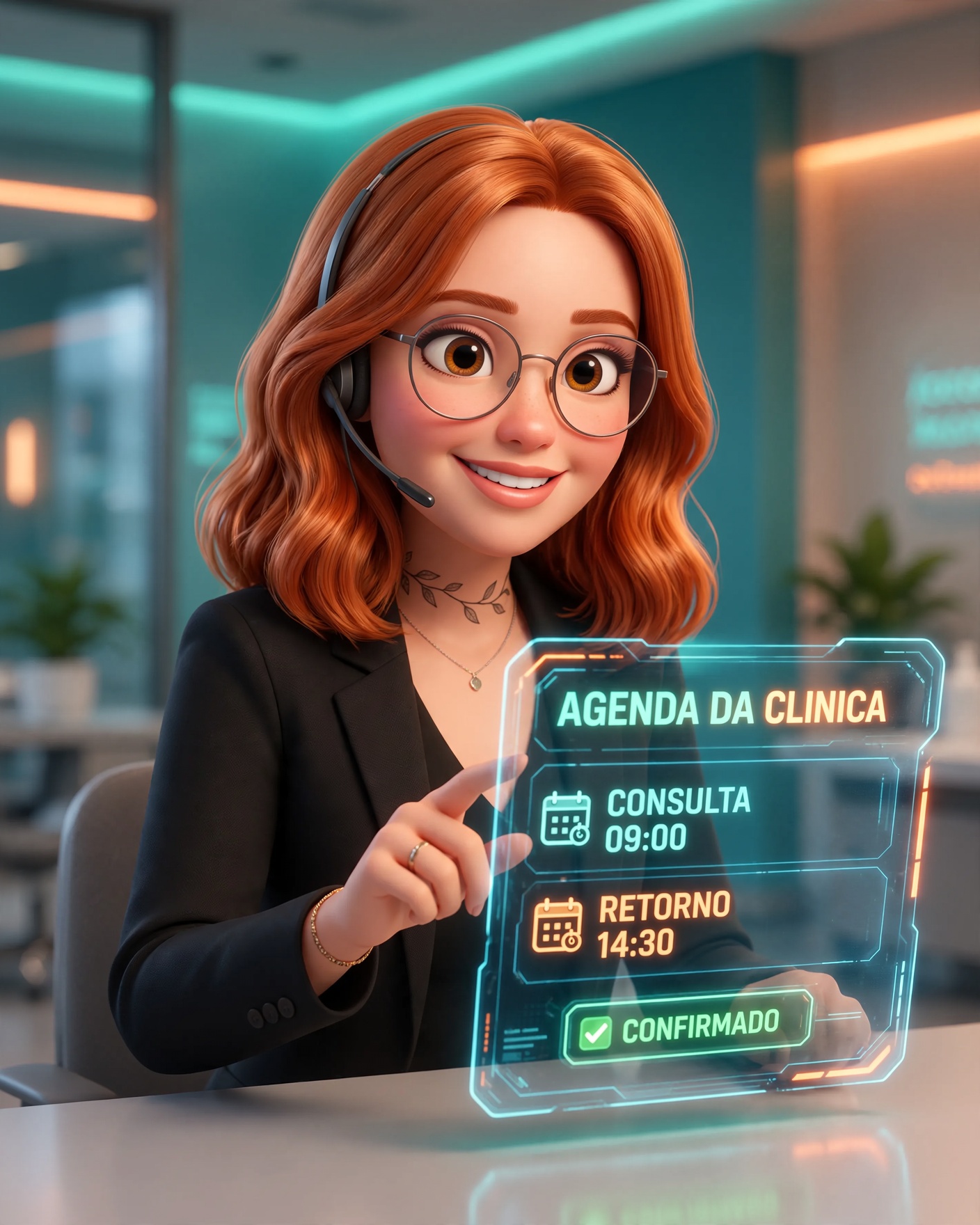 A agenda preenchida sem passar pela recepção